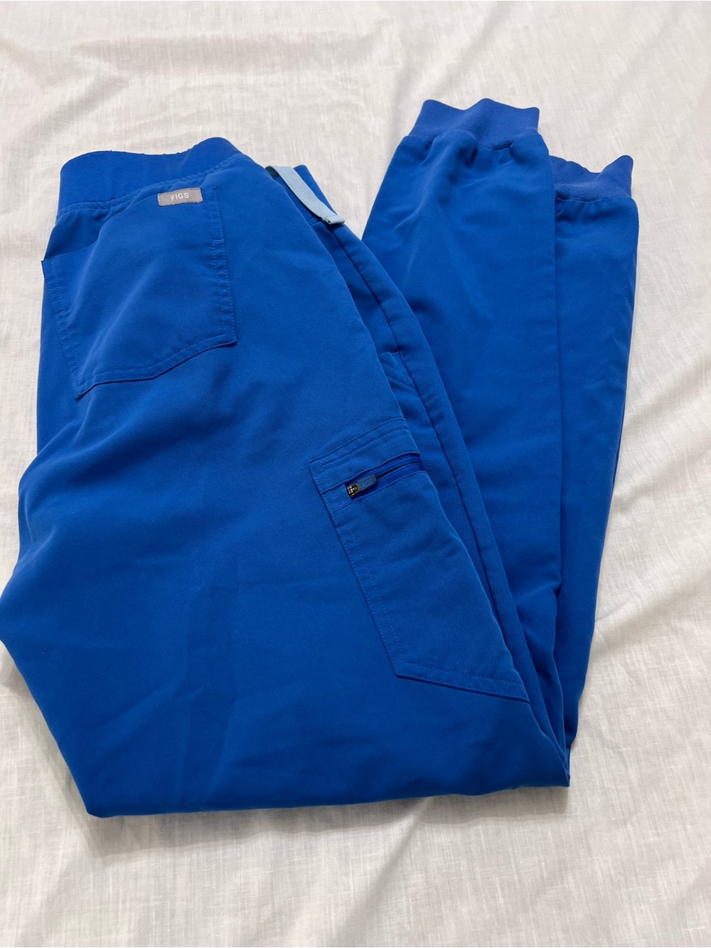 FIGS Zamora joggers scrubs blue size S/T